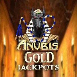 Anubis Gold Jackpots logo by Inspired Gaming Gambiva Casino
