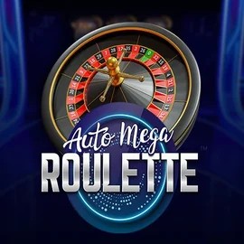 Auto Mega Roulette logo by Pragmatic Play at Gambiva Casino