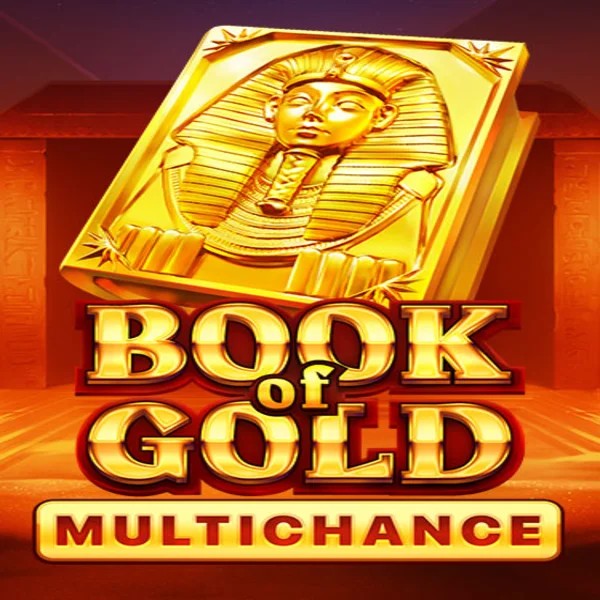 Book of Gold Multichance online game logo by Playson on gambivaa.eu