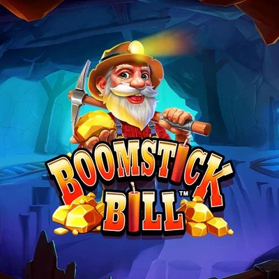Boomstick Bill slot logo by High Limit Studio at Gambiva Casino