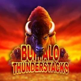 Buffalo Thunderstacks game by Amatic Industries – logo hosted on Gambiva Casino