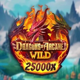 Dragons of Arcane Wild logo by Foxium Gambiva Casino