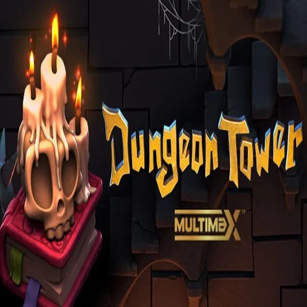 Dungeon Tower slot visual from Peter & Sons available on gambivaa.eu