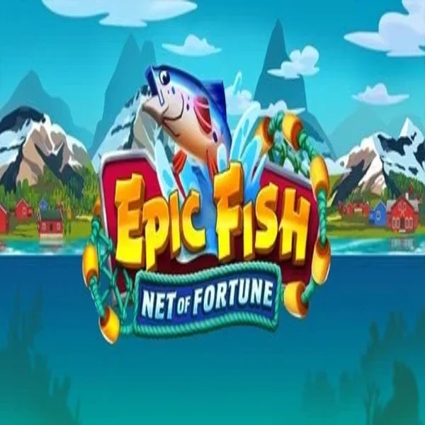 Slots logo of Epic Fish Net of Fortune from Quickspin at Gambiva Casino