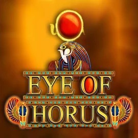 Eye of Horus slot logo by RTG (Reel Time Gaming) at Gambiva Casino
