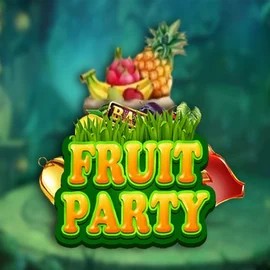Fruit Party slot logo by Top Trend Gaming at Gambiva Casino