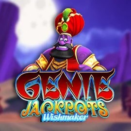 Genie Jackpots Wishmaker online game logo by Blueprint Gaming on gambivaa.eu