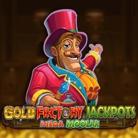 Play Gold Factory Jackpots Mega Moolah slot by Aurum Signature Studios on gambivaa.eu