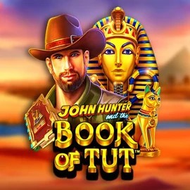 John Hunter and the Book of Tut slot logo by Pragmatic Play at Gambiva Casino