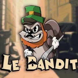 Le Bandit slot icon by Hacksaw Gaming, available at Gambiva Casino