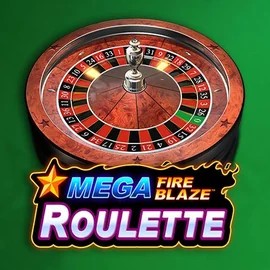 Table Games logo of Mega Fire Blaze Roulette from Playtech at Gambiva Casino