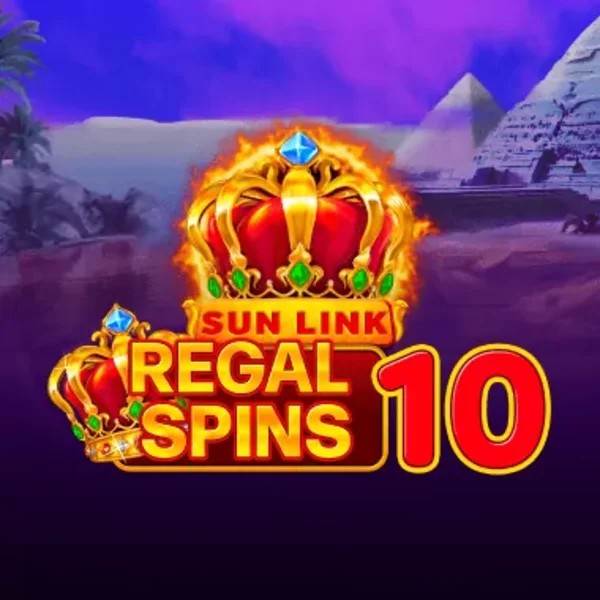 Regal Spins 10 slot icon by PatePlay, available at Gambiva Casino