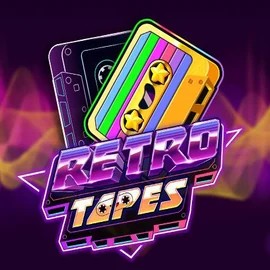 Retro Tapes slot visual from Push Gaming available on gambivaa.eu