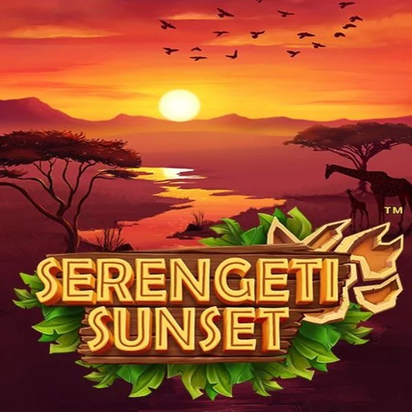 Official Slots logo: Serengeti Sunset by Skywind Group at Gambiva Casino