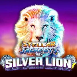 Try Stellar Jackpots with Silver Lion slot by Lightning Box Game on gambivaa.eu – logo image