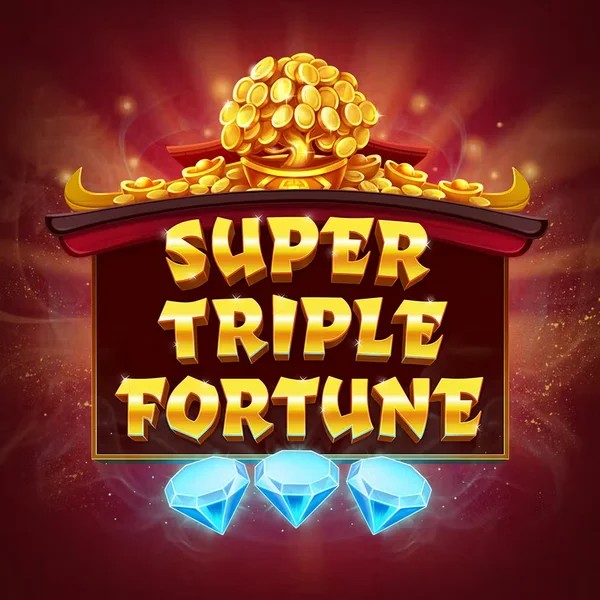 Super Triple Fortune slot visual from Greentube available on gambivaa.eu
